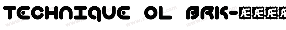 Technique OL BRK字体转换